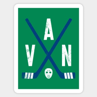 VAN Retro Sticks - Green Sticker